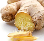 Ginger essential oil is extracted from the roots