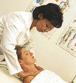 Aromatherapy massage and music helps relieve anxiety for nurses
