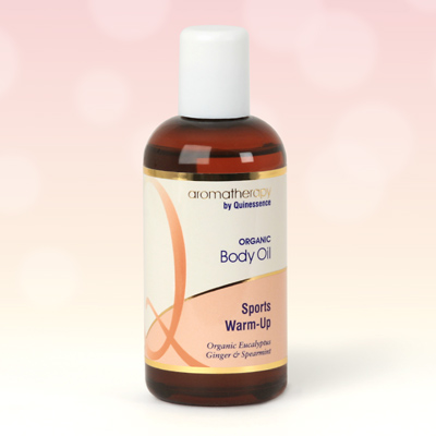 Sports Warm-Up Body Oil - Quinessence
