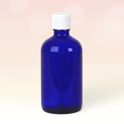 100ml Blue Glass Bottles