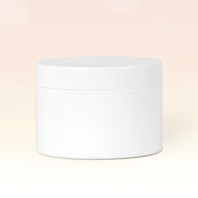 100ml Single Wall White Plastic Jar
