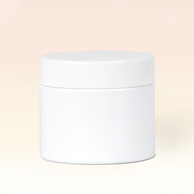 50ml Single Wall White Plastic Jar