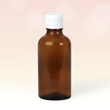 thumbnail image 2 of Amber Glass Or Plastic Dispenser Bottle With Black Metal Pump – SHELF LIFE 2 of 13