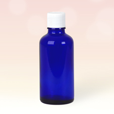 50ml Blue Glass Bottles