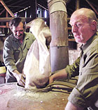 Rose distillation process