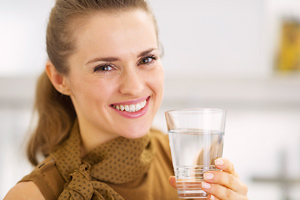 To keep beautiful skin you need to moisturize and drink water!