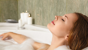 Enjoy your essential oils in a bath