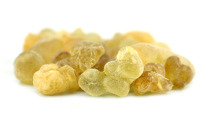 Dried frankincense resin