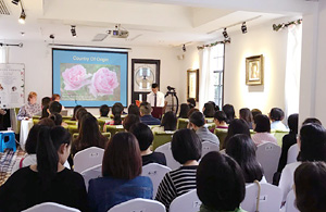 Lectures held at the Healing Elements Centre in Guangzhou, China